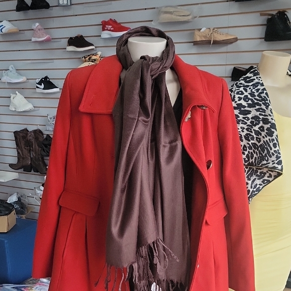 Pashmina Brown Scarf - Picture 3 of 5